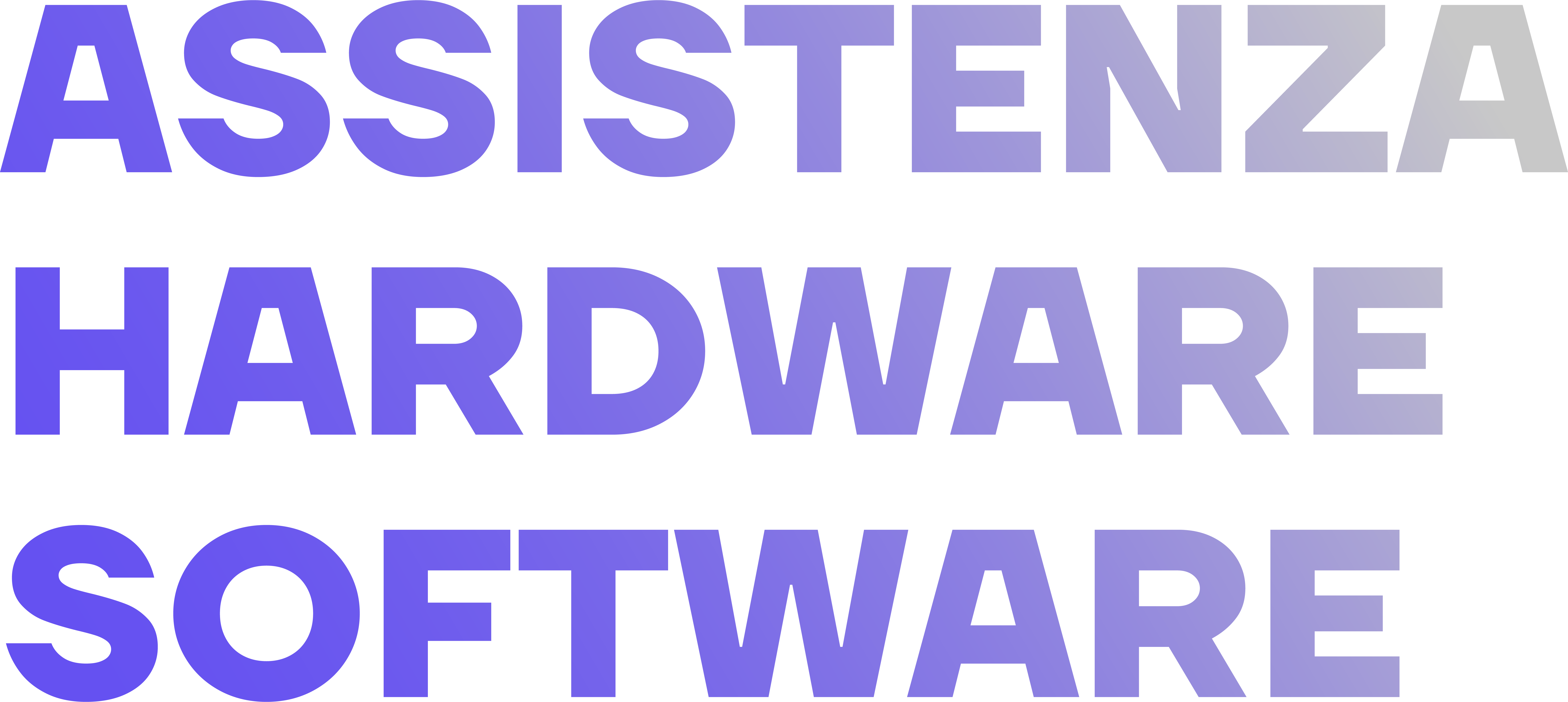 Assistenza Hardware Software